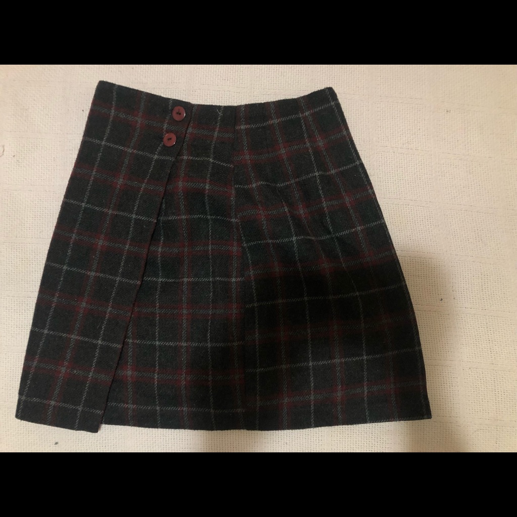 Plaid Skirt 35th  10th Vintage